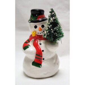 Dept 56 Original Snow Village A TREE FOR ME Single Snowman #51640 Retired